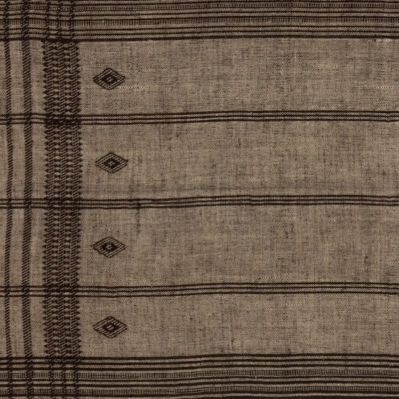 Bhujodi Textile Rustic 2.5 Walnut Material Detail 234258-004