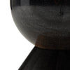Bibianna Round Dining Table Worn Black Marble Detail 224556-003
