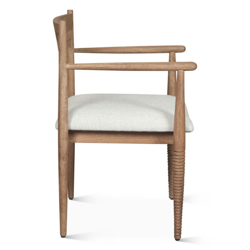 Bijou Upholstered Dining Chair - Natural Brown – Artesanos Design ...