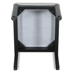 Bilboa 18" Upholstered Dining Chair FBB-DC18BLK underside 