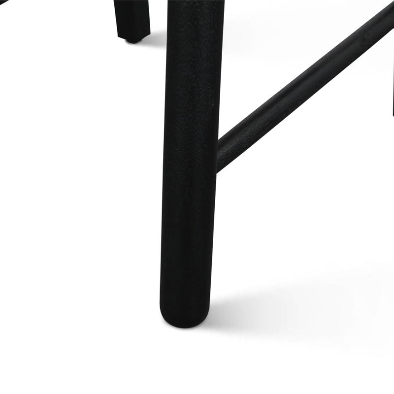 HTD Bilboa 18" Upholstered Dining Chair leg view 