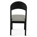 HTD Bilboa 18" Upholstered Dining Chair back view 