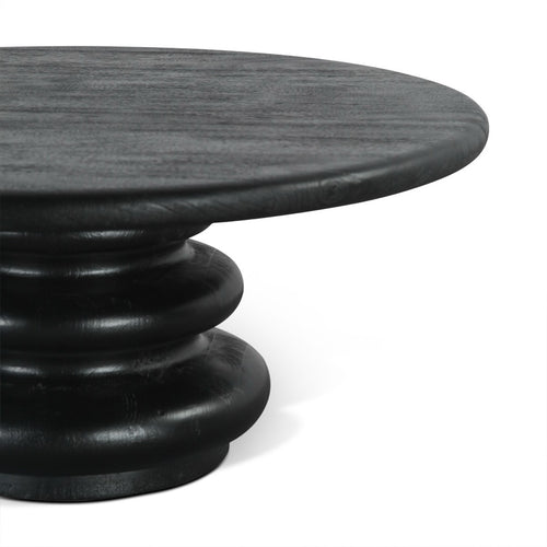 Bilboa 36" Coffee Table FBB-CT36BL side view 