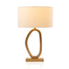 Bingley Table Lamp Front View Light On Four Hands