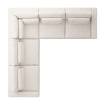 Bloor 5-Piece Sectional UATR-066-377-S10 overhead view
