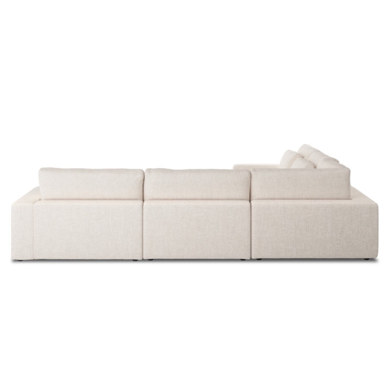Four Hands Bloor 5-Piece Sectional back view