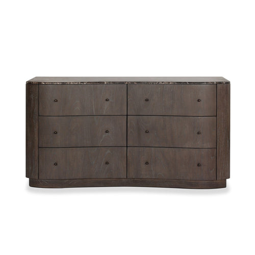 espresso brown dresser Four Hands Boa 6 Drawer profile base creating a Photo Print Size:20x30