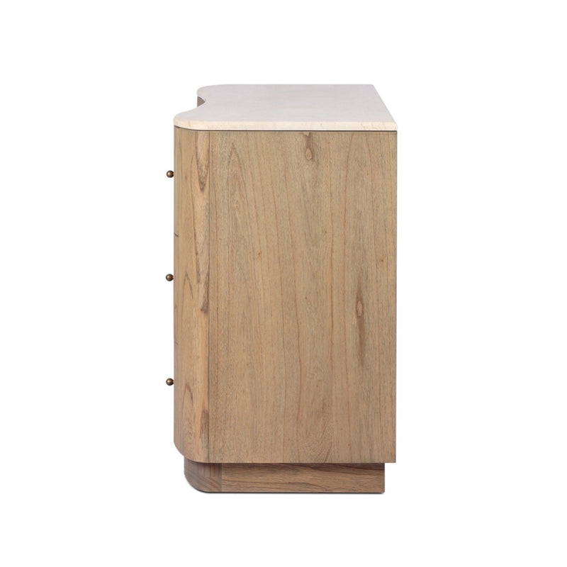 Boa 6 Drawer Dresser 249215-001 side view 