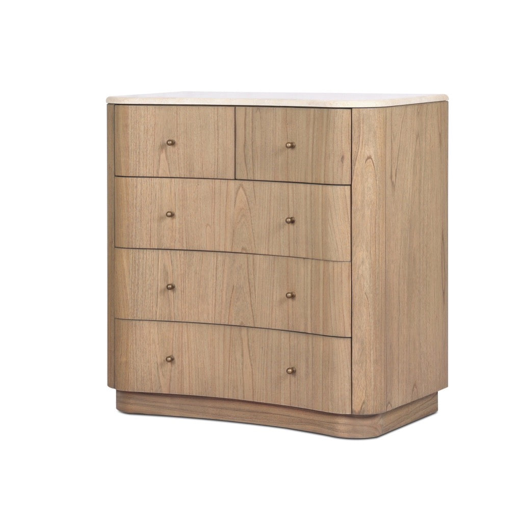 Four Hands Boa Chest angled view 