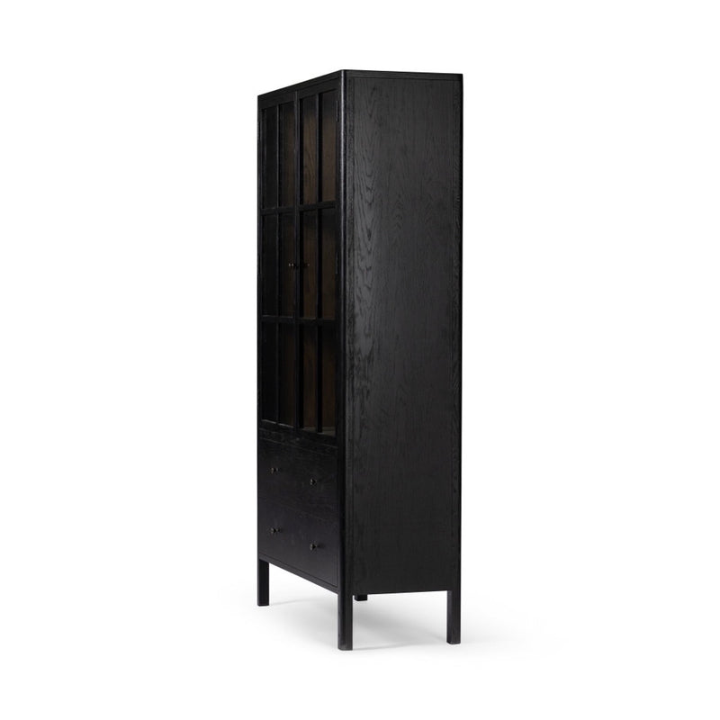 Four Hands Bolsa Cabinet angled side view 