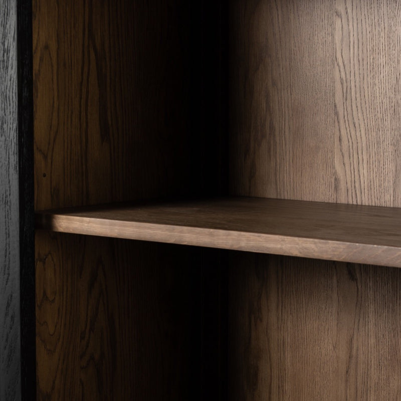 Four Hands Bolsa Cabinet shelf view 