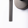 Mercana Boltern Wall Sconce matte black metal detail 