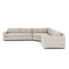 Four Hands Boone 3-Piece Sectional side view 138" 