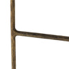 Boothe Ladder Antique Brass Hammered Texture 224650-001