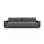 Four Hands Branford Outdoor Metal Sofa 106" front view 