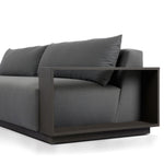 Branford Outdoor Metal Sofa 106" 247617-002 arm view 