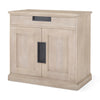 Mercana Braxton Accent Cabinet angled view 