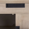 Mercana Braxton Accent Cabinet open door view 