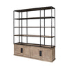 Mercana Braxton Shelving Unit angled view 