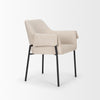 Mercana Brently Dining Chair angled side view 