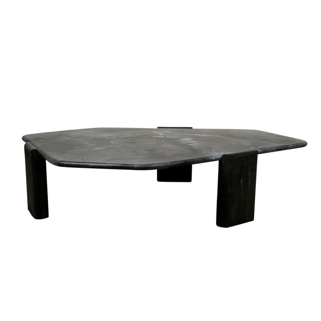 HTD Breton Hexagonal Coffee Table angled view 