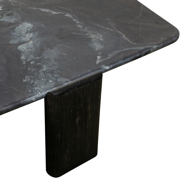 HTD Breton Hexagonal Coffee Table leg view 