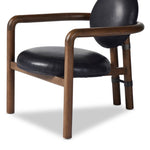 Bria Chair Heirloom Black Low Angled View Four Hands