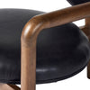 Bria Chair Heirloom Black Armrest Detail 225440-008