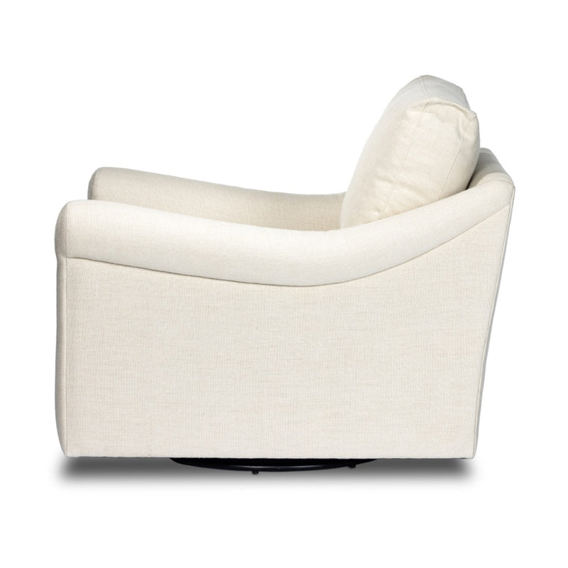 Bridges Swivel Chair Brussels Natural Side View 233228-001
