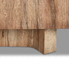 Four Hands Brinton Sideboard Rustic Oak Veneer Curved Base