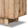 Brinton Sideboard Rustic Oak Veneer Natural Graining Detail 234604-004