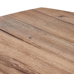 Brinton Square Dining Table Rustic Oak Veneer Tabletop Detail 234603-004