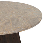 Brisa Round Dining Table Onyx Tabletop Four Hands