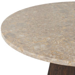 Brisa Round Dining Table Onyx Tabletop Rounded Edge 233555-001
