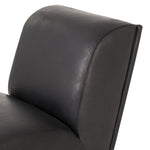 Bronwyn Swivel Chair Heirloom Black Back Cushion Detail 225264-004