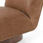 Bronwyn Swivel Chair Solid Parawood Swivel Base 225264-003