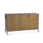 Brooklyn Brass Sideboard Angled View Home Trends & Design