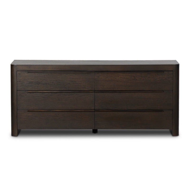 Four Hands Bruce 6 Drawer Dresser  front view 