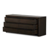 Bruce 6 Drawer Dresser 242685-001 open drawer view 
