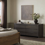 Bruce 6 Drawer Dresser 242685-001 staged view 