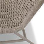 Bruno Outdoor Chair Ivory Rope Seat Detail Four Hands