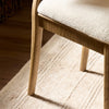 Four Hands Burkhart Dining Chair staged leg view 