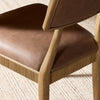 Four Hands Burkhart Dining Chair  staged seat view 