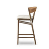 Four Hands Buxton Bar Stool Drifted Oak Side View 247999-003