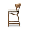 Four Hands Buxton Counter Stool Drifted Oak Side View