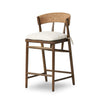 Four Hands Buxton Counter Stool Drifted Oak Angled View 247999-002