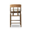 Four Hands Buxton Counter Stool Drifted Oak Back View 247999-002