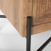 Mercana Cairo Cabinet metal leg view 