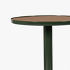 Co.House Designs Calder Leather Drink Table side view 