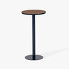 Co.House Designs Calder Leather Drink Table angled view 